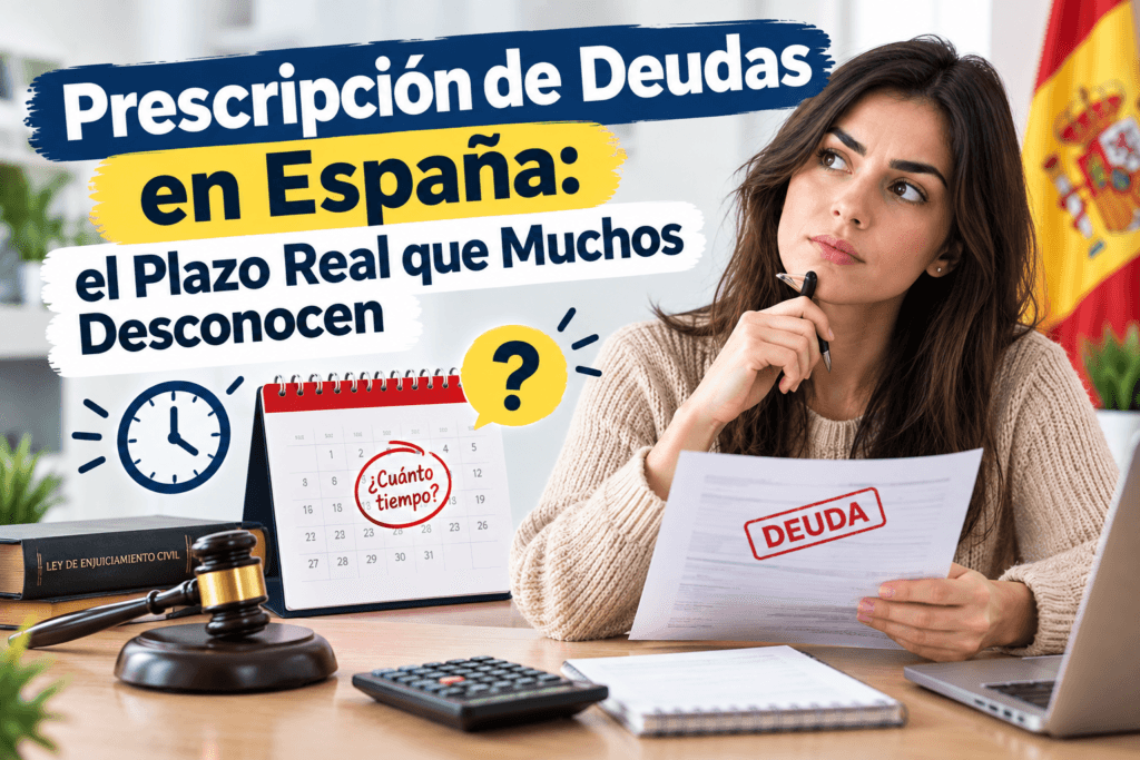 Prescripción de Deudas en España: el Plazo Real que Muchos Desconocen